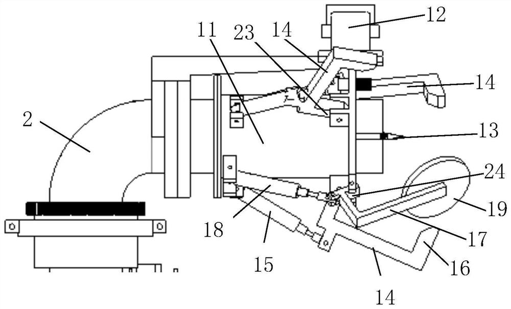 Rocket propellant filling butt joint system