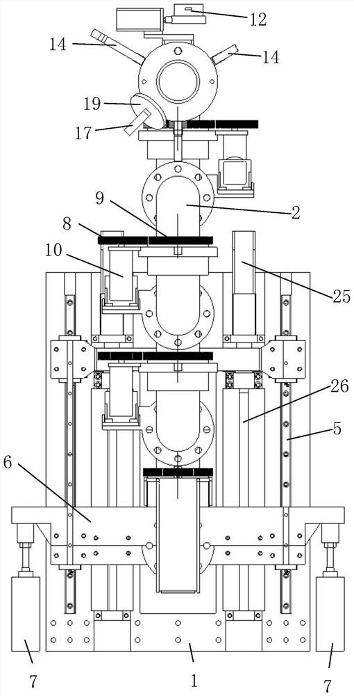 Rocket propellant filling butt joint system