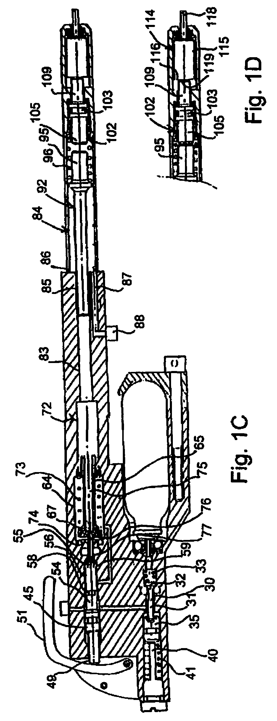 Single-blow shockwave generation device