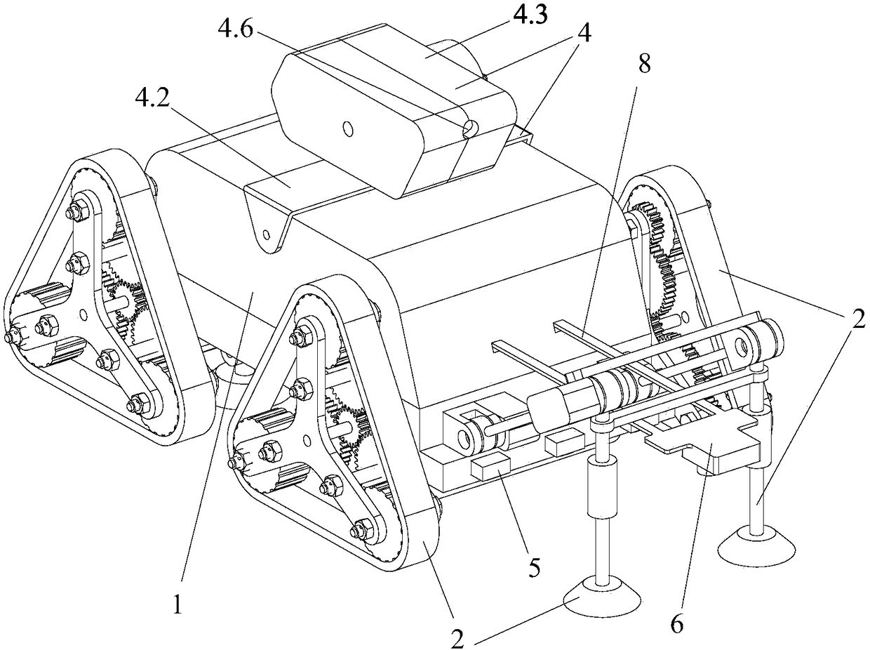 An obstacle-surpassing robot for cleaning building exterior walls