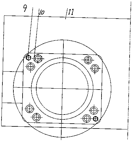 Bearing box on European type crane