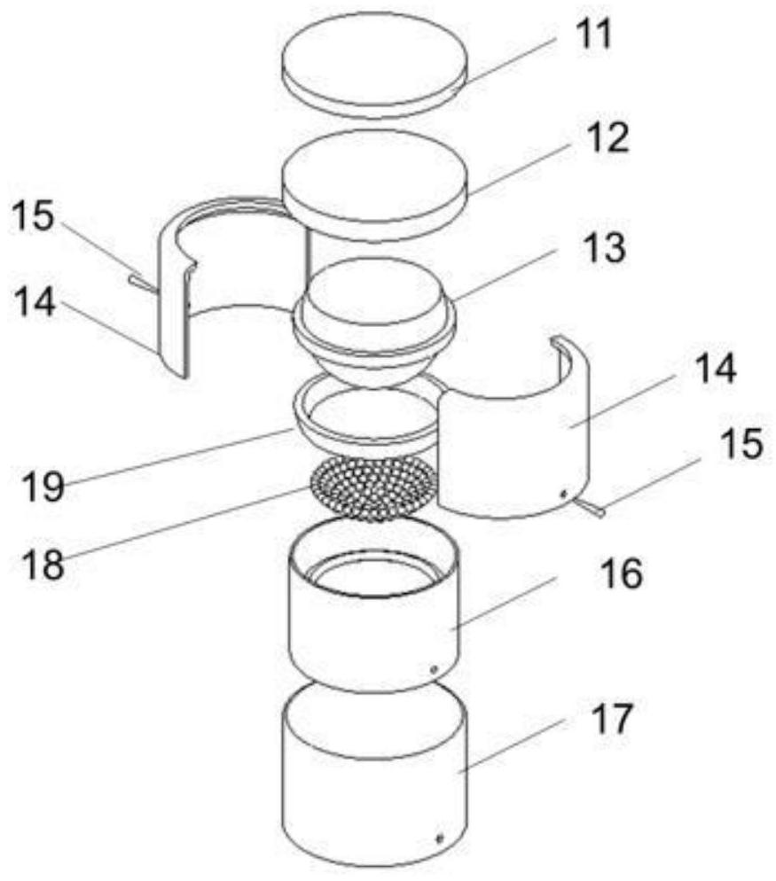 An omnidirectional variable-angle pdc drill bit that slows down rock-breaking impact