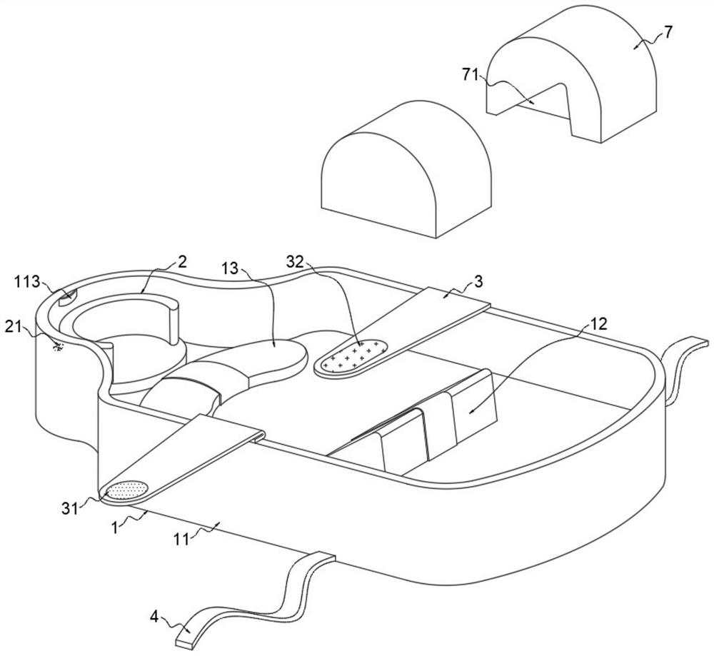 Inflatable mattress for premature infant body position management