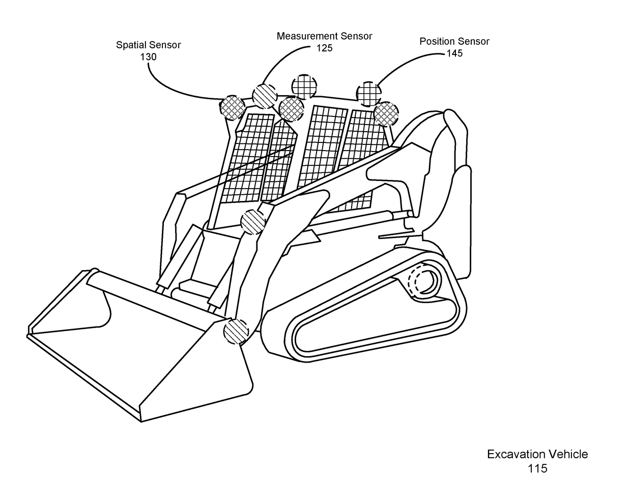 Excavating earth from a dig site using an excavation vehicle