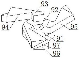 Heavy metal material separator for environmental protection