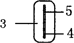 Free connecting parts of shear wall structure wall body