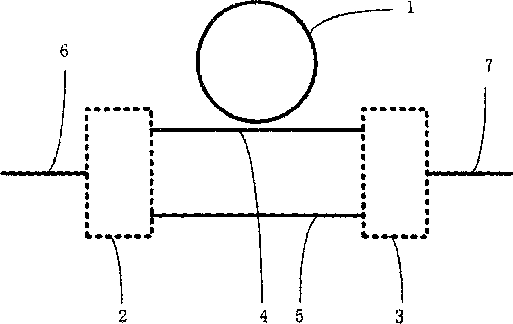 Mach-Zehnder light intensity modulator with annulet in non-equilibrium coupled structure