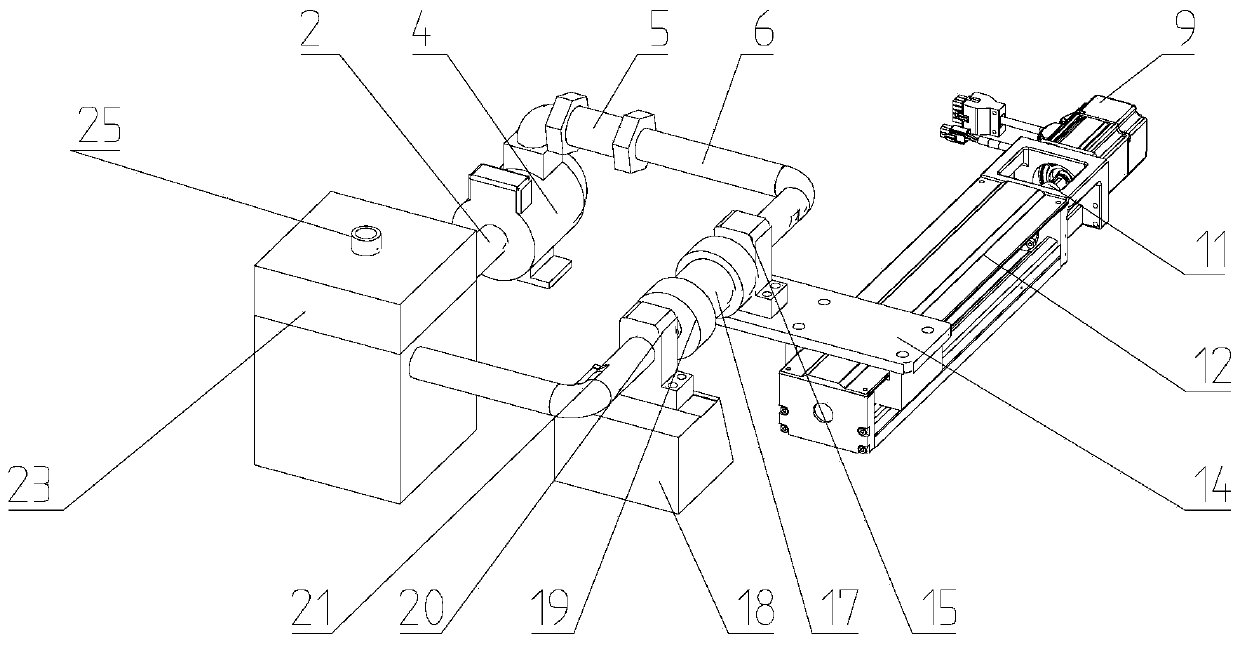 Through hole polishing device for through hole polishing by utilizing negative pressure and method thereof