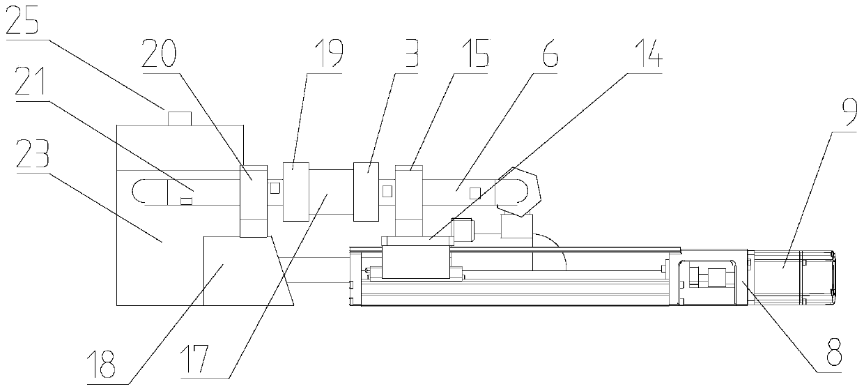 Through hole polishing device for through hole polishing by utilizing negative pressure and method thereof