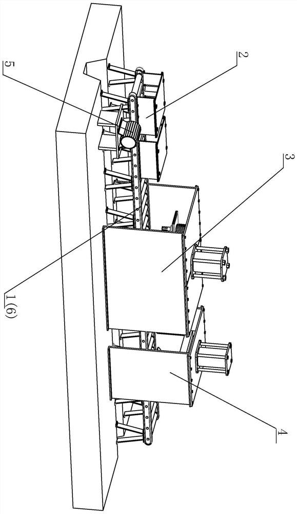 Multifunctional automatic cleaning and collecting equipment for roasted anode carbon blocks