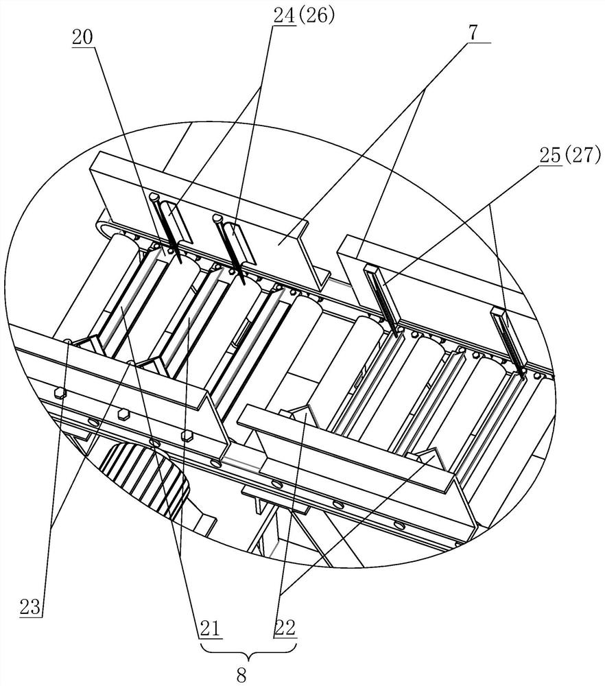 Multifunctional automatic cleaning and collecting equipment for roasted anode carbon blocks