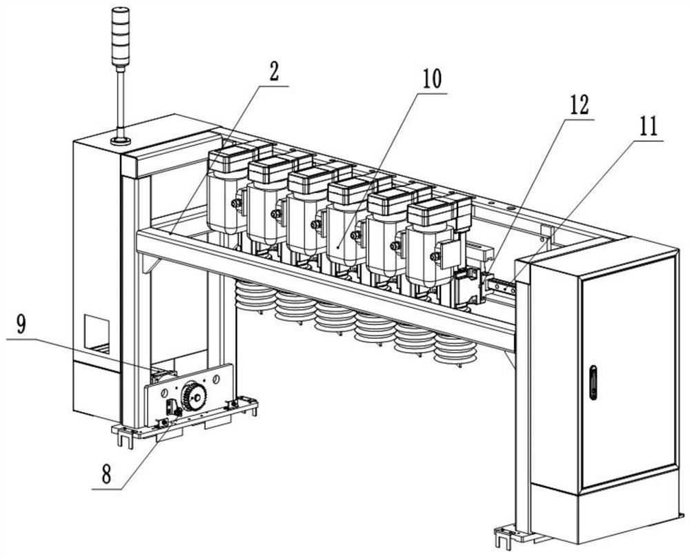 Fabricated building punching equipment