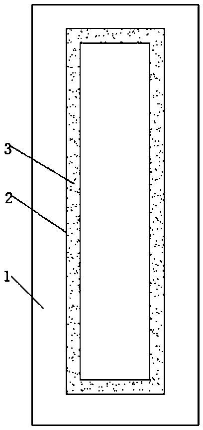 Floor machine case with height adjusting function