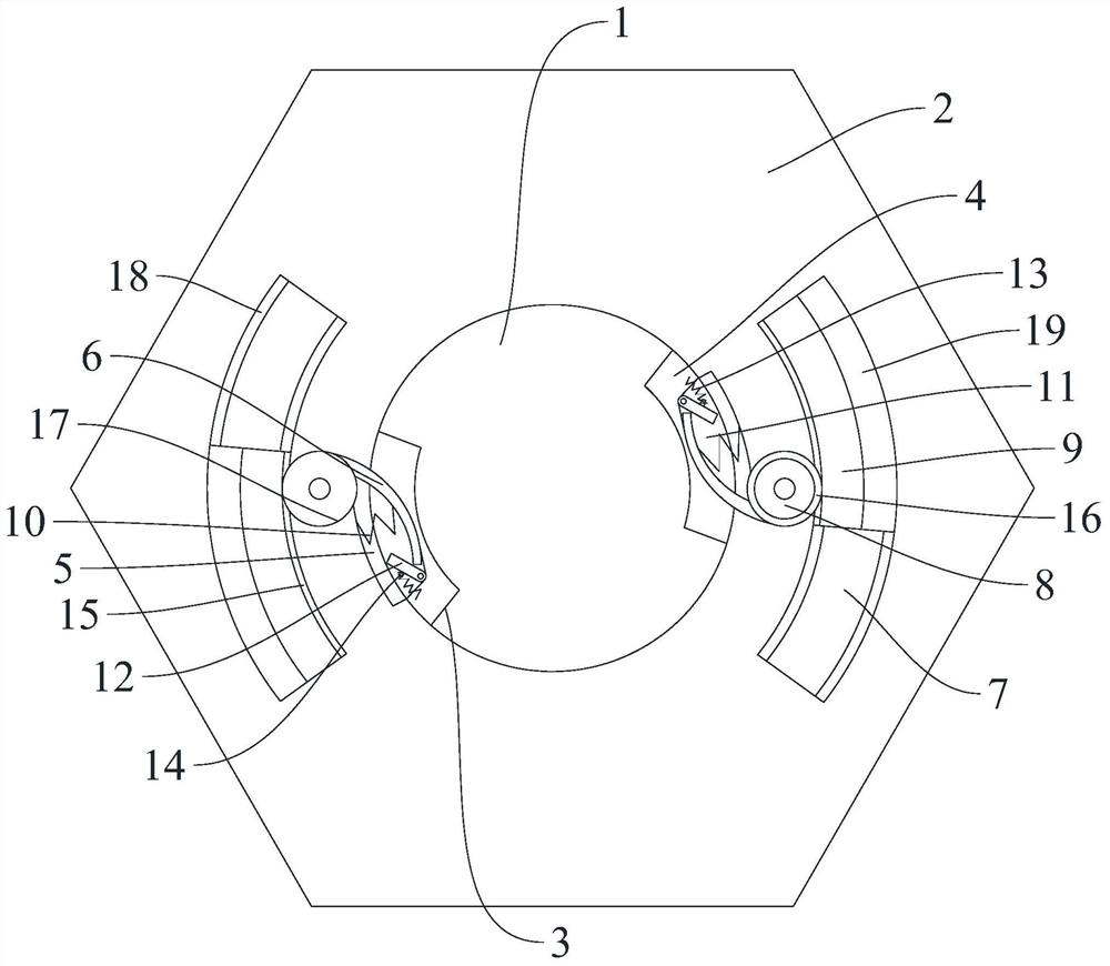 Self-locking fastener with adjustable locking position