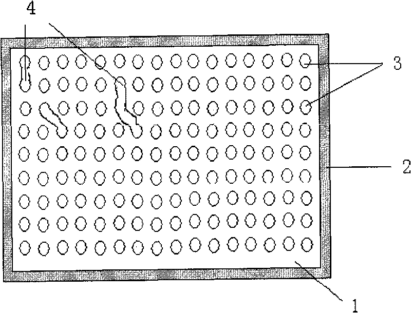 Closed hole-shaped vacuum foam for heat insulation and sound insulation and method for preparing same