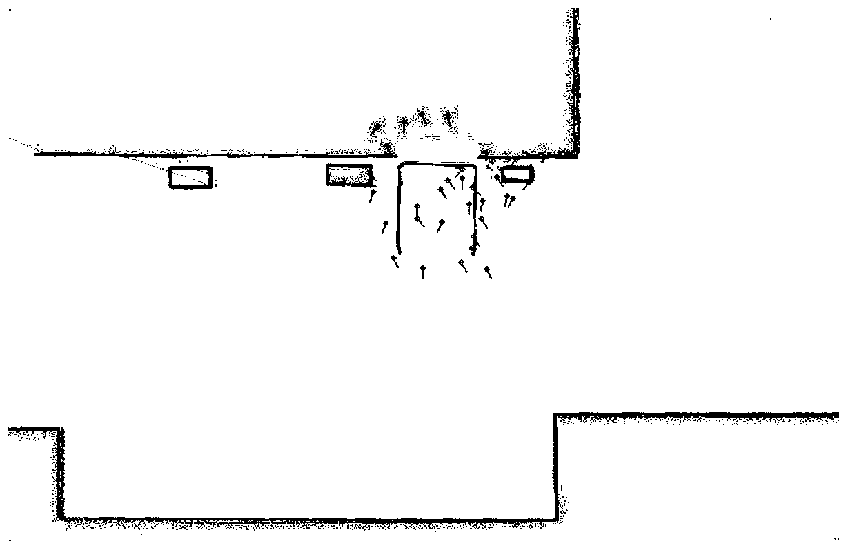 2D laser data-based real-time positioning method of robot