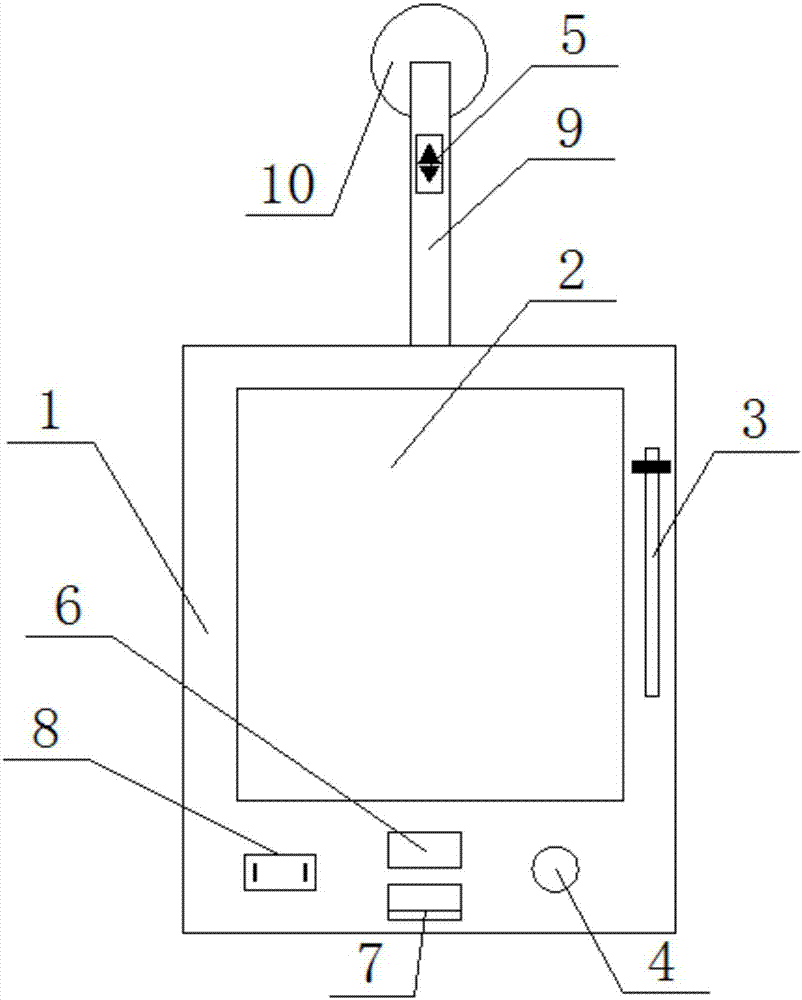 Multifunctional automobile data recorder with alarm reminding function