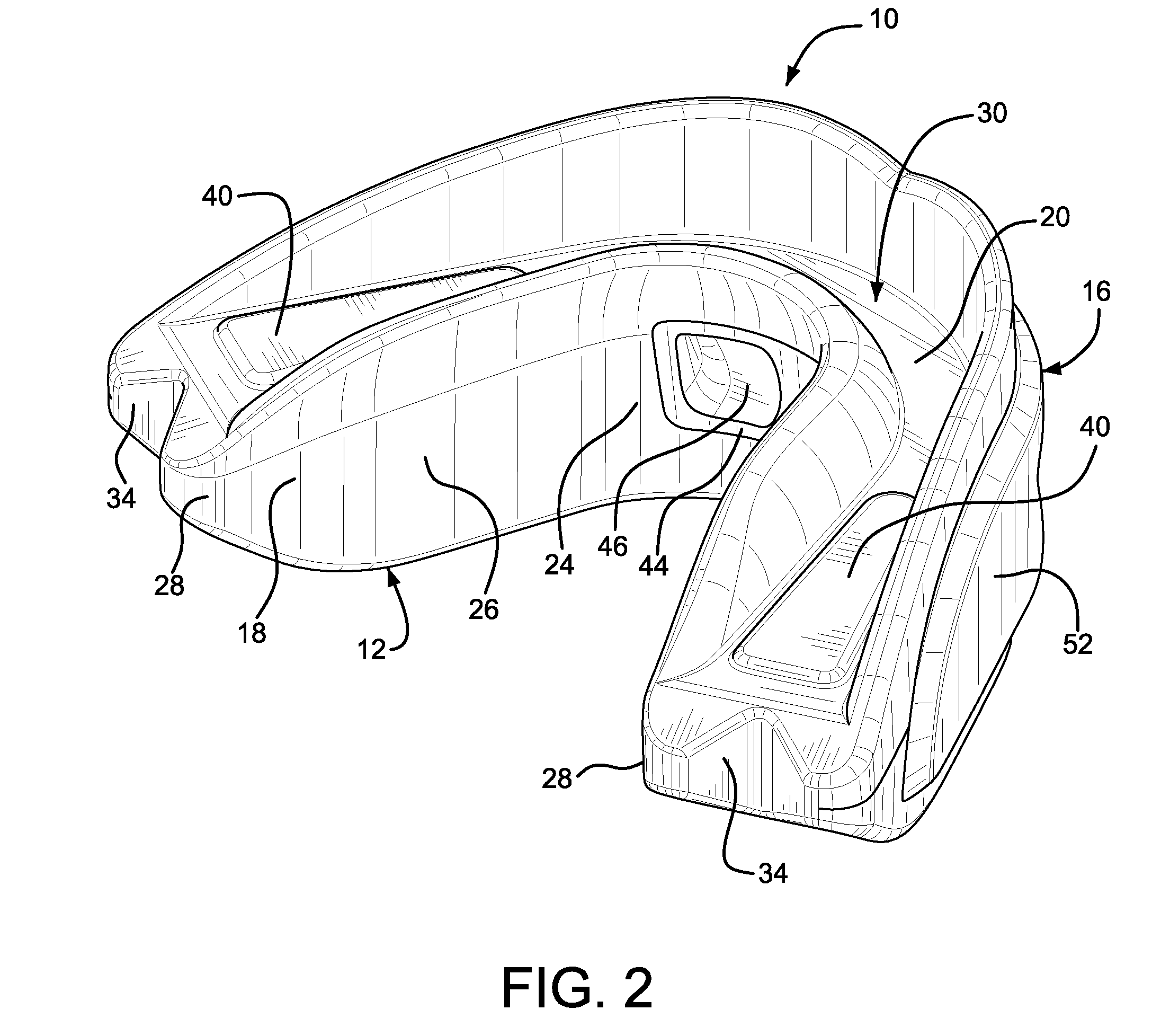 Shock absorbing dental appliance