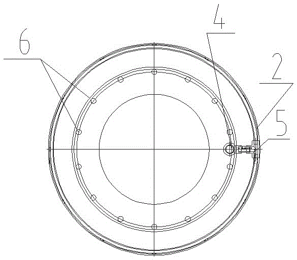 Grouting prefabricated pile and grouting method