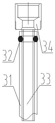 Grouting prefabricated pile and grouting method