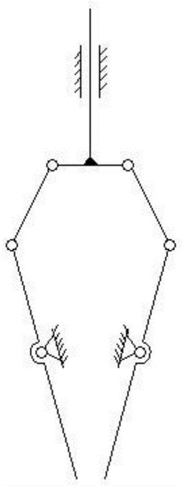 Feeding device with pneumatic clamping jaw