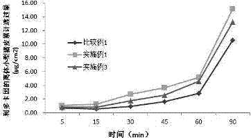 A local external patch containing lidocaine or its medicinal salt