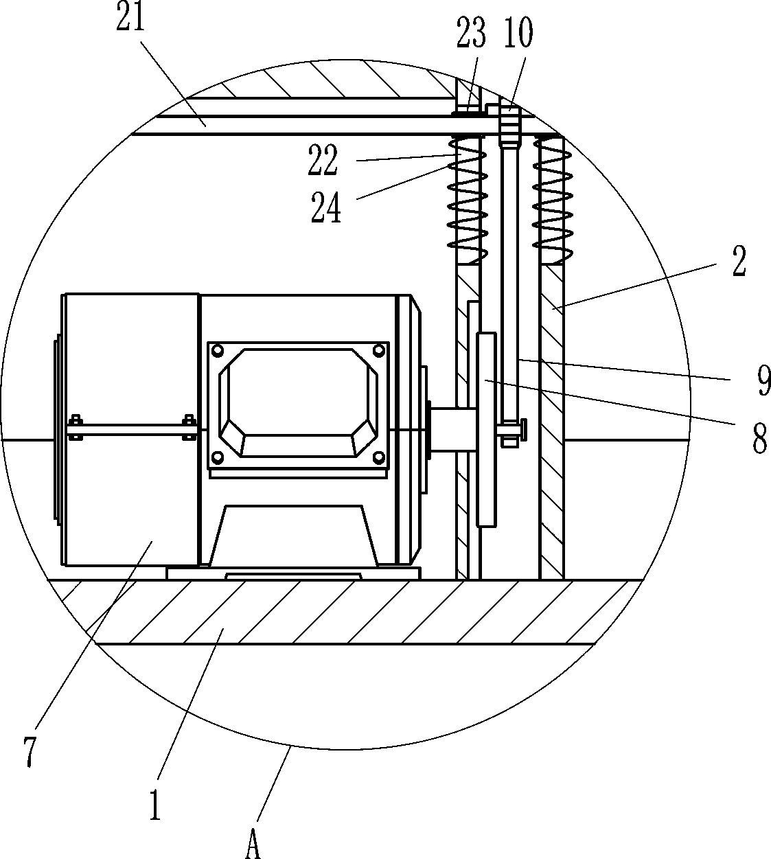 Water-saving vegetation cultivation frame