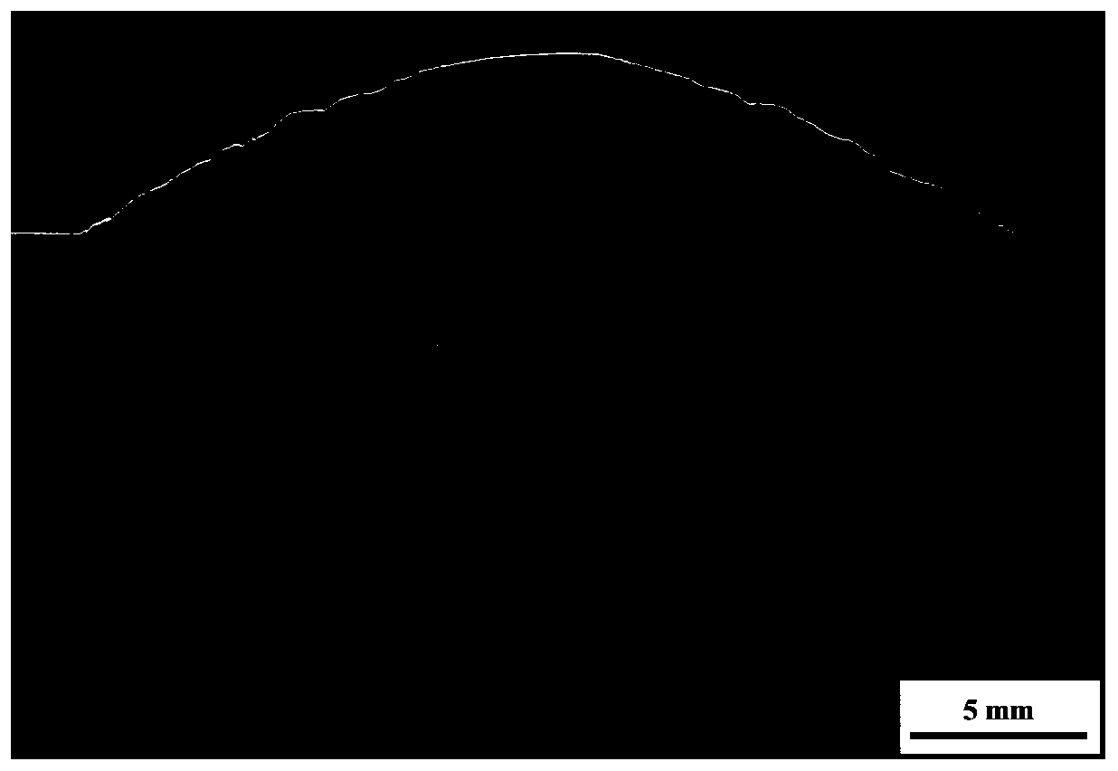 High-fluorine low-zirconium type melting welding agent for ship and preparation method thereof