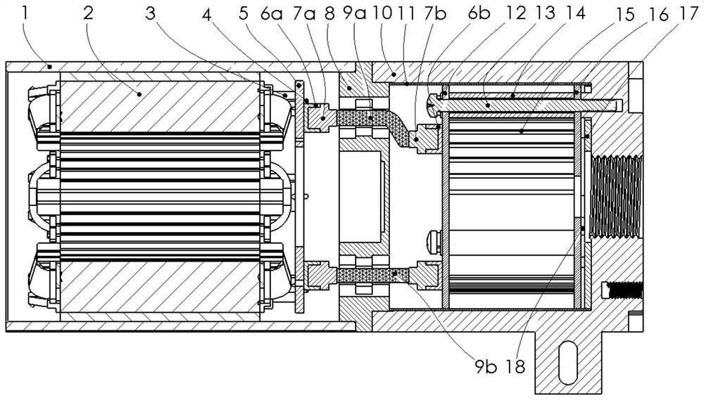 Drive and control integrated motor