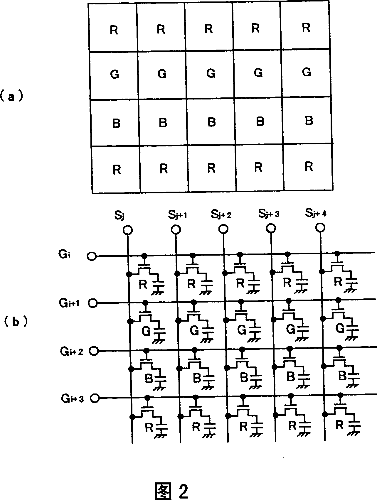 Gamma correction circuit, display panel, and display having them