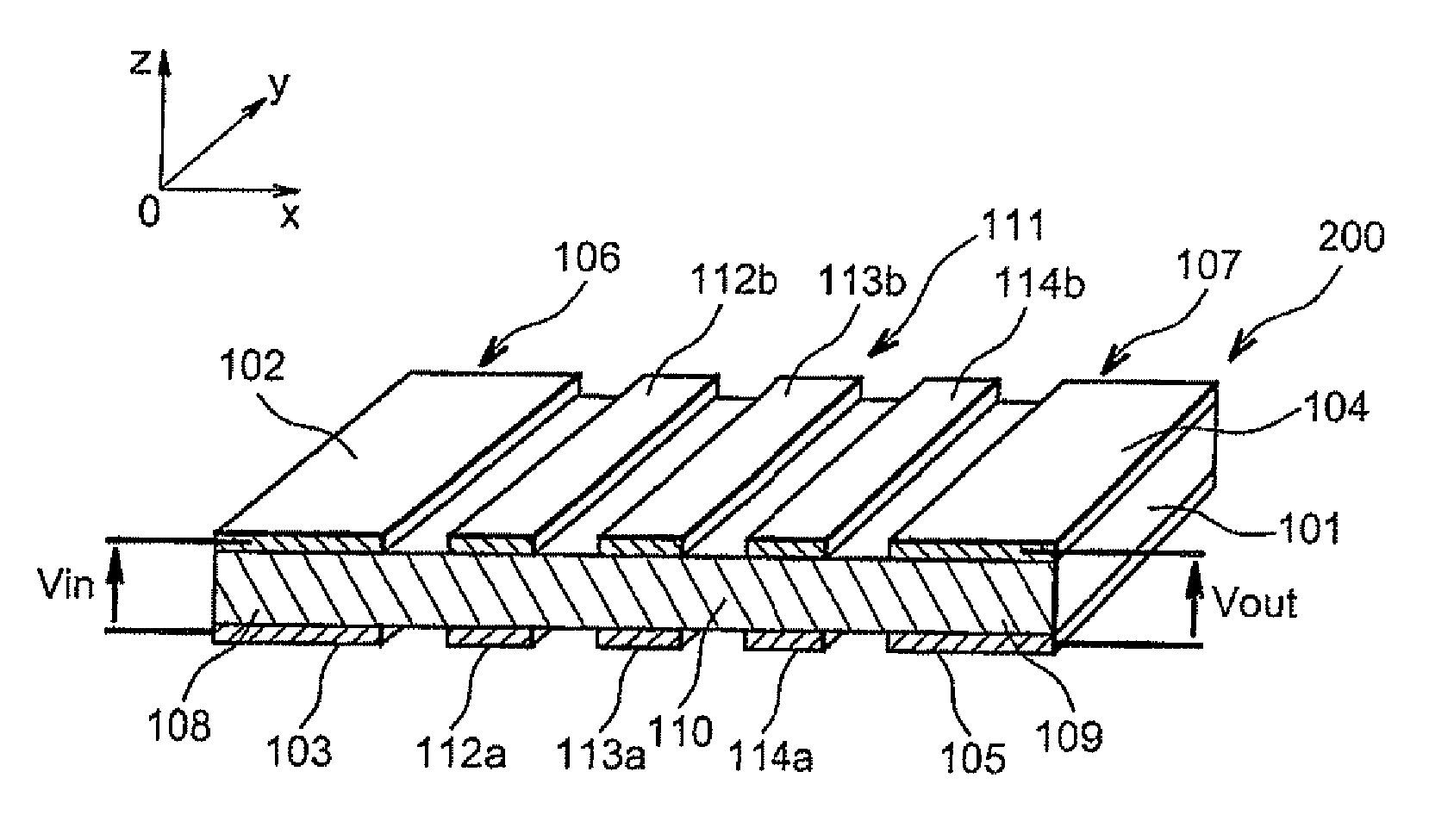 Coupled lamb wave resonators filter