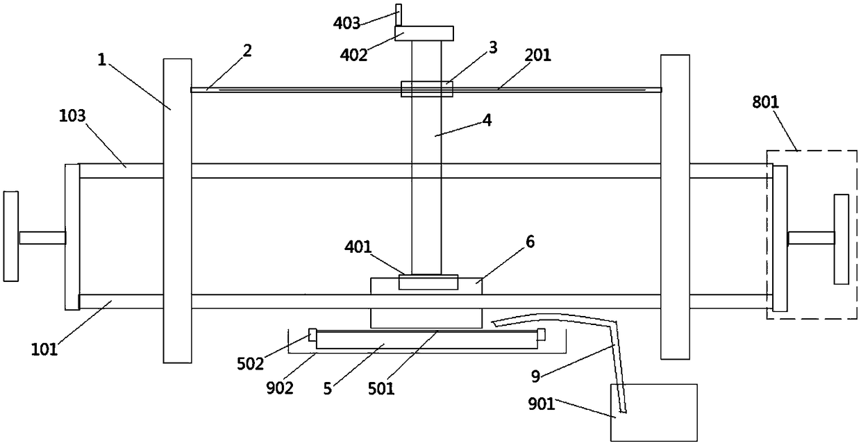 Sample grinding device