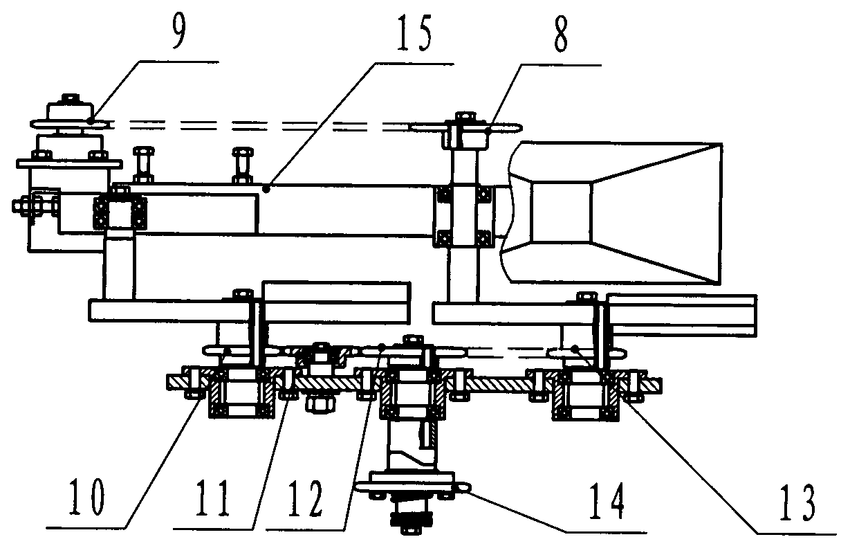 Punching and transplanting device