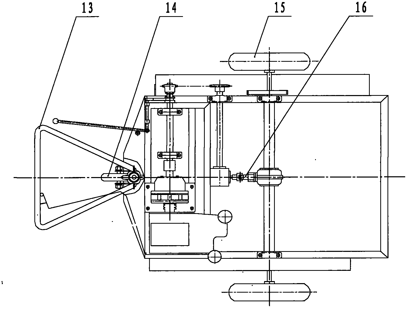 Self-propelled onion mulching film recoverer