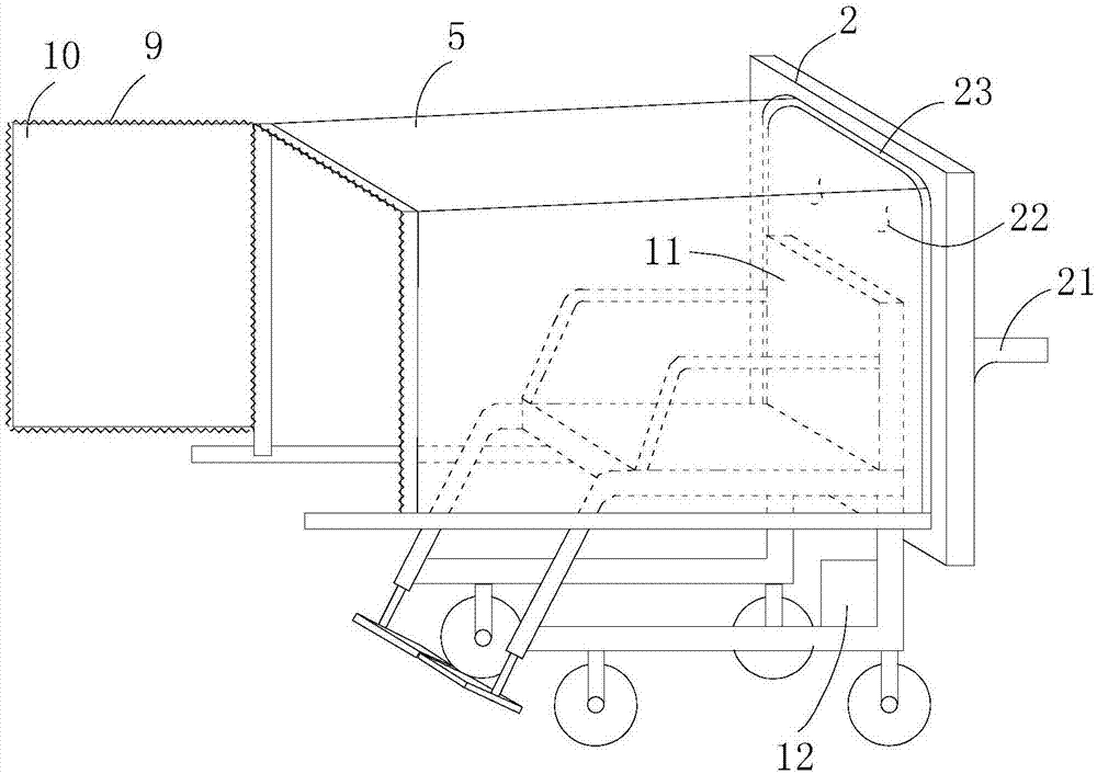 Rainproof wheelchair