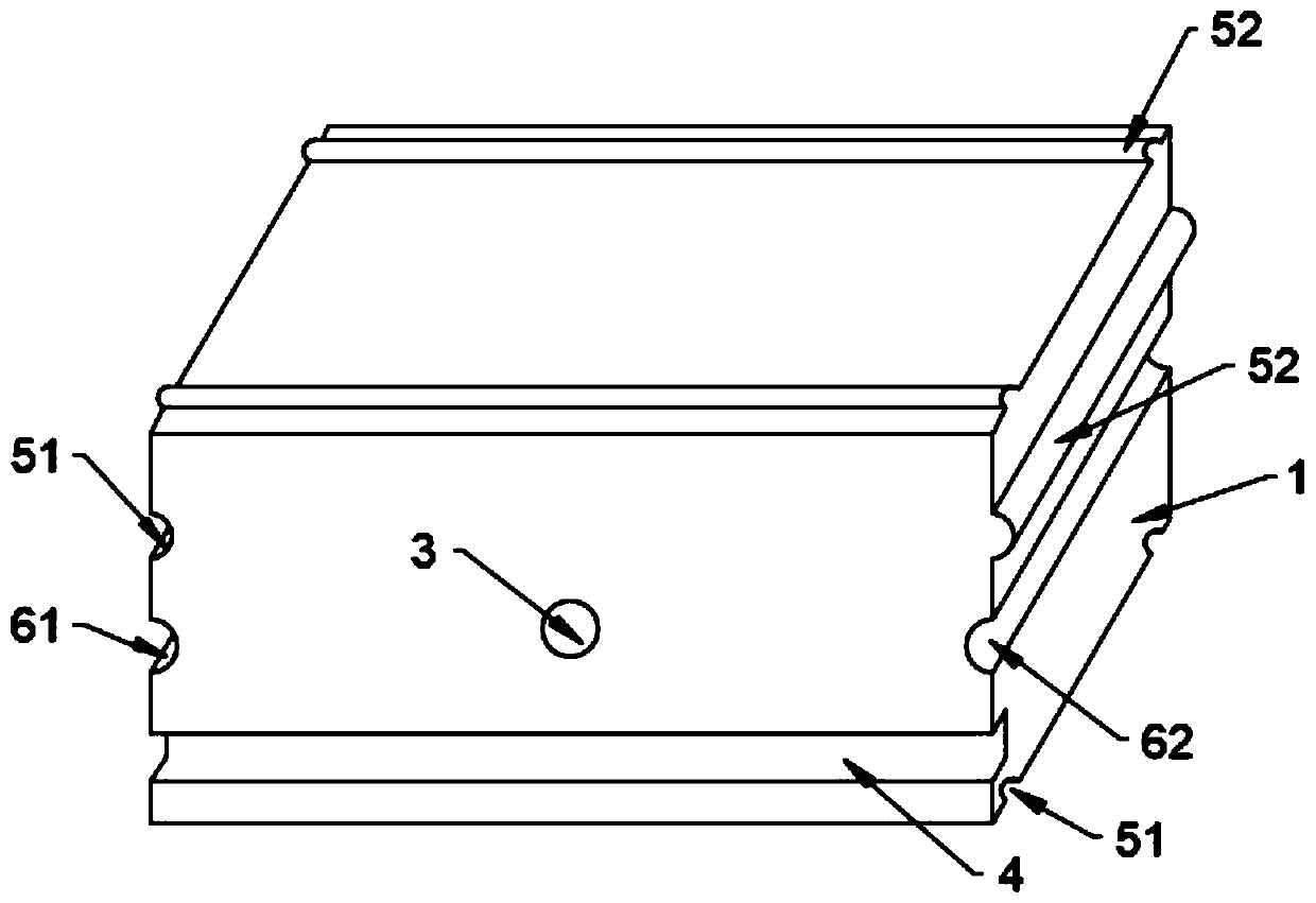 A simulated ice brick and an ice slideway