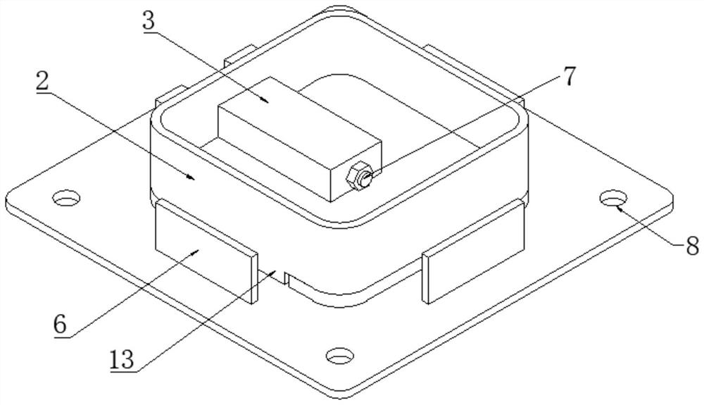 Contact surface friction force measuring device