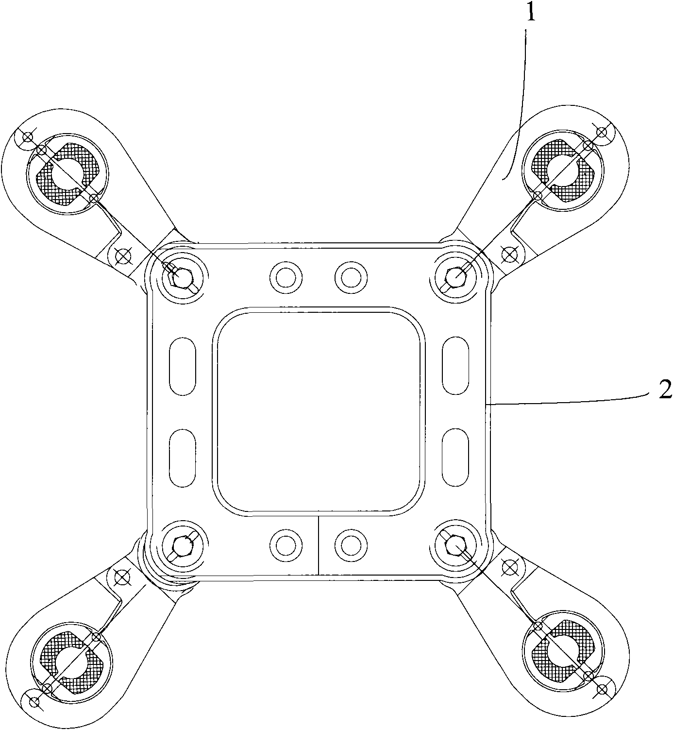 Bouncing-prevention damping spacing rod