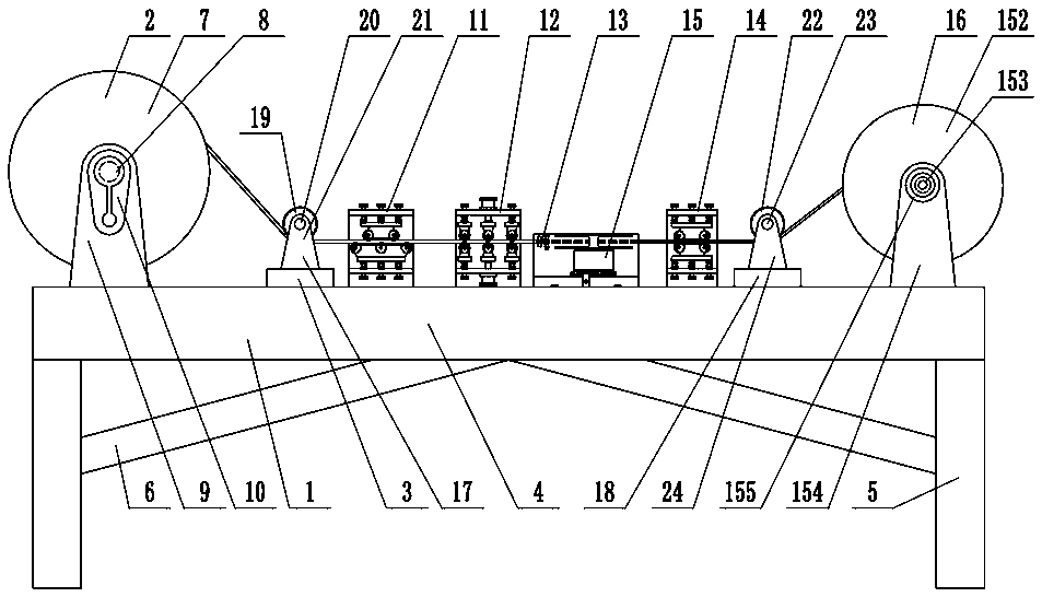 Wire stripping machine