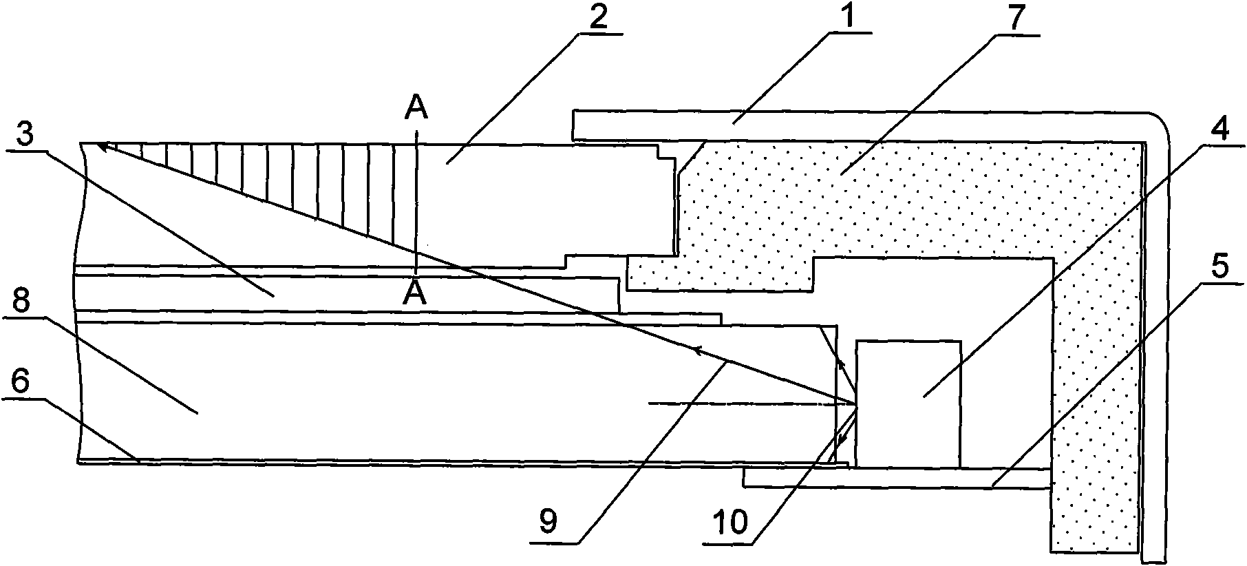 Blacklight module and LCD device thereof