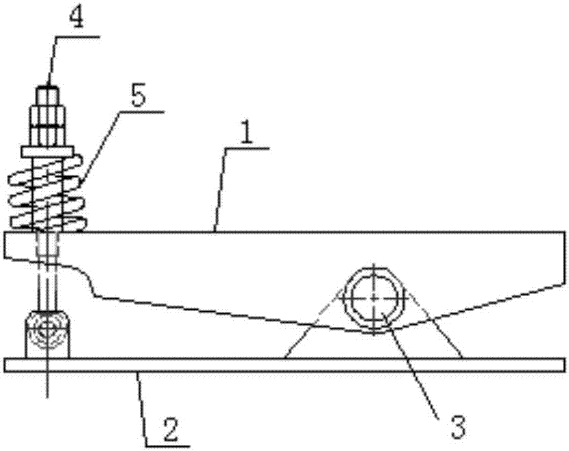 Deflection mechanism of hybrid power bus high-power electric generator