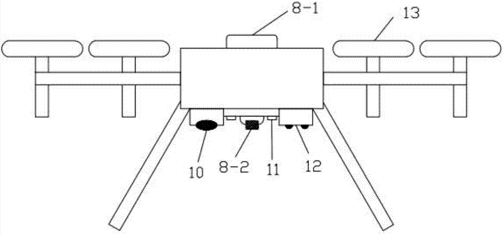 Unmanned aerial vehicle and method for monitoring coalfield fire area distribution and combustion situation