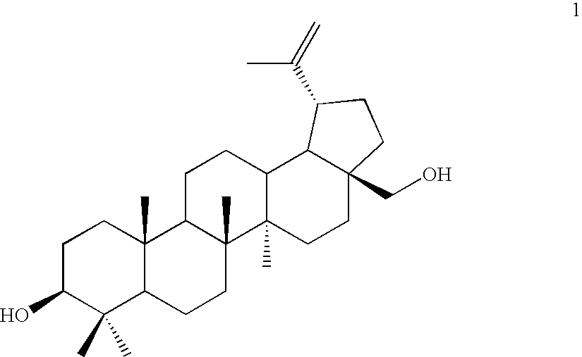 Betulin derived compounds useful as antiprotozoal agents