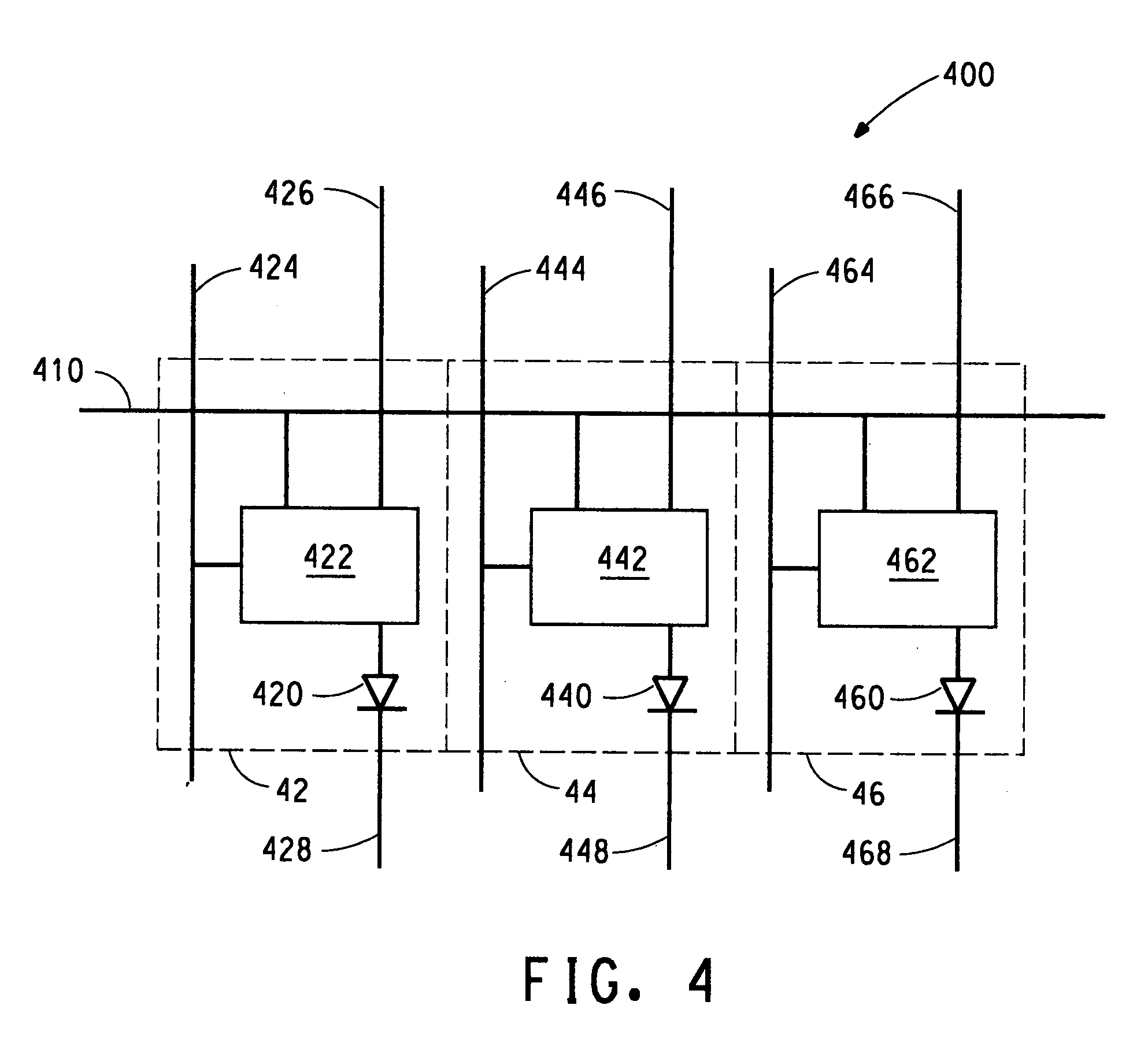 Organic electronic device having improved homogeneity