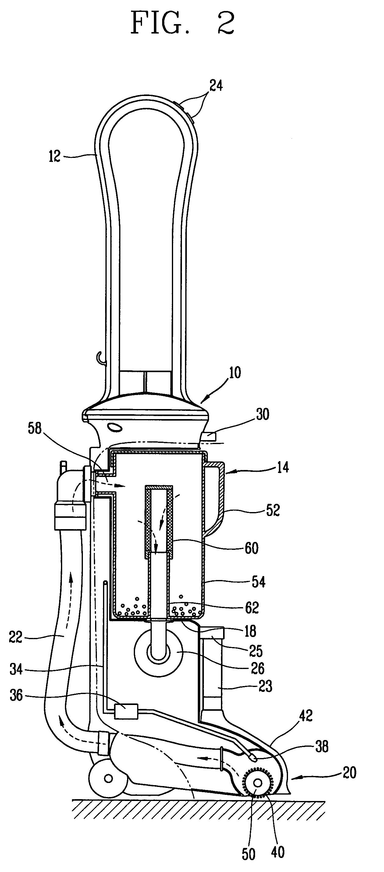 Multi-functional cleaner selectively performing vacuum cleaning and water cleaning