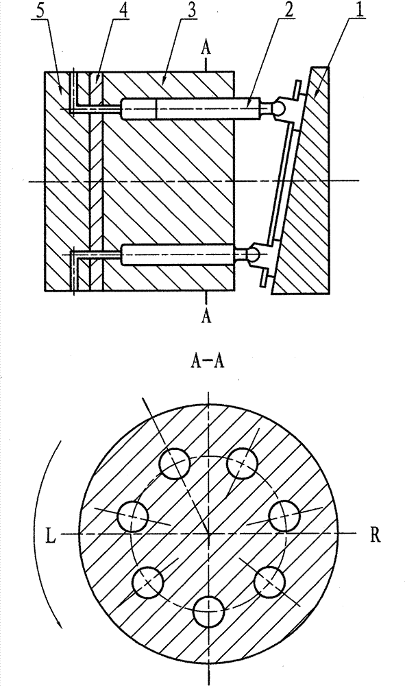 Axial plunger pump for increasing flow and sealing pressure