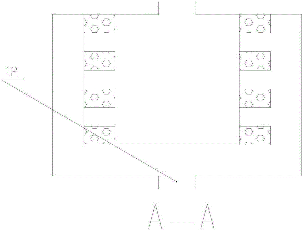 Mixed-flow type moving bed high-temperature gas filtering and purifying device and method