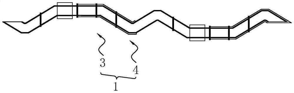 A gas-sealed gas-saving tunnel furnace