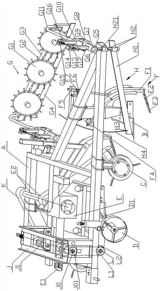 Subsoiling rotary plow