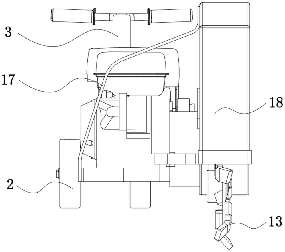 Surface rock sampling device for geological exploration